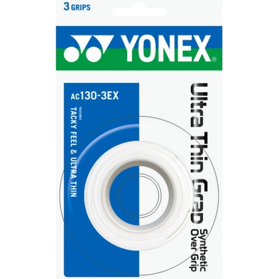 Yonex Ultra Thin Grap White 3 ks
