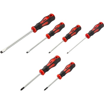 DEMA Ploché a krížové skrutkovače, 6-dielna sada