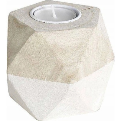 Today Dřevěný svícen na čajové svíčky PURE