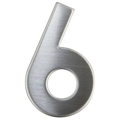 RN.75L číslo "6" 75 mm nerez Nerez