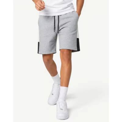 Jack&jones Jpstlogo Blocking Sweat Shorts Vg Sn Jnr Light Grey