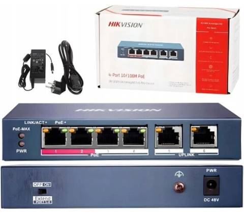 Hikvision DS-3E0106P-E/M