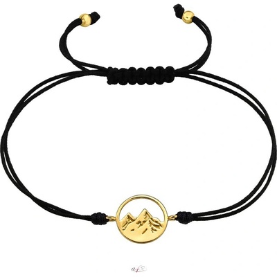 Prosperk náramek se šňůrkou HORY zlatý S1910