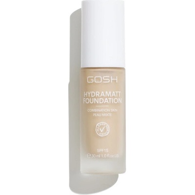 Gosh copenhagen Hydramatt Foundation make-up pro smíšenou pleť 002R Very Light 30 ml