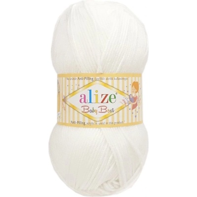 Alize Baby Best 55 bílá
