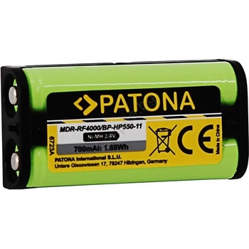 PATONA - Батерия Батерия Sony BP-HP550 700mAh Ni-Mh MDR-RF4000 (IM0750)