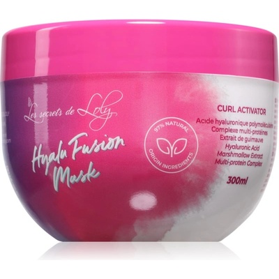 Les Secrets de Loly Hyalu Fusion Mask маска за коса за активиране на къдриците 300ml
