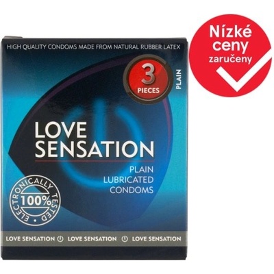 Love Sensation s rezervoárem 3 ks