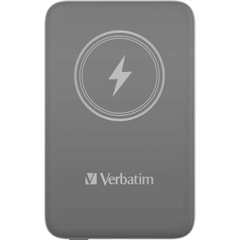 Verbatim Външна батерия Charge 'n' Go, магнитна, 10000 mAh, Сив
