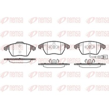 Sada brzdových destiček, kotoučová brzda REMSA 1030.01