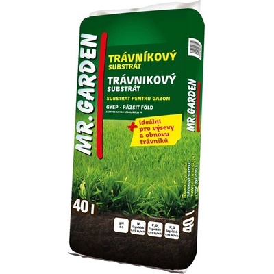 Mr. Garden Trávníkový substrát 40 l