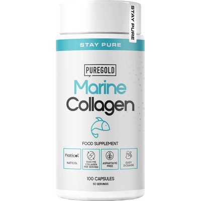 PureGold Hydrolizovaný Rybí Kolagen 100 kapslí