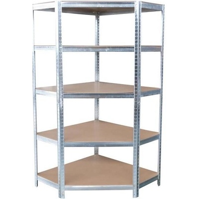 Strend Pro 2212757 Regál Racks RAT80, do kúta, 5 políc, 1800x900x400 mm