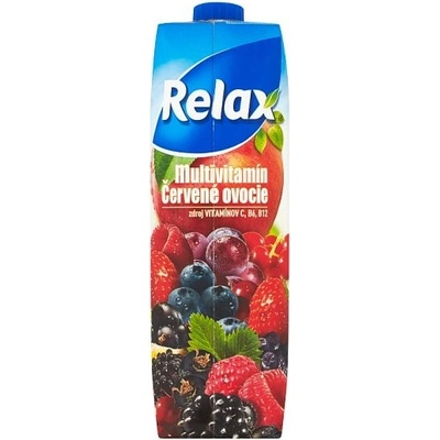 Relax Multivitamín červené ovocie 1 l