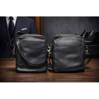 Max Original Leather Pánska kožená taška passport bag long