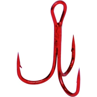 Zebco Sada trojháčku Topic RED vel.4 6 ks