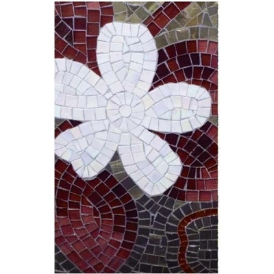 DIMEX ART Флизелинов фототапет червена мозайка 150 x 250 см