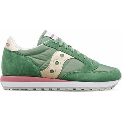 Saucony dámska voľnočasová obuv JAZZ ORIGINAL zelená béžová ružová