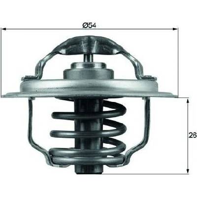 Termostat chladící kapaliny MAHLE ORIGINAL TX 111 87D (TX11187D)