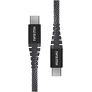 Swissten 71542010 Kevlar USB-C / USB-C, 1,5m, černý