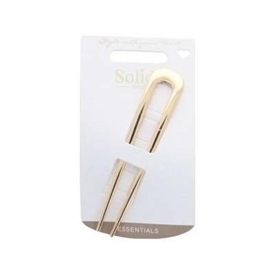 Solida Haarnadel Metall gold Sponky do vlasů Unisex 1 ks