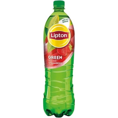 Lipton Ľadový čaj zelený s jahodovou príchuťou 1,5 l
