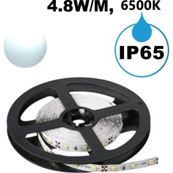 UltraLux Led ЛЕНТА, 4.8w/m, 6500k, 12v dc, smd2835, 60 leds/m, ip65 (ngw283560w)