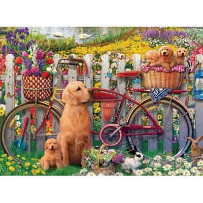 Ravensburger Roztomilí psi v zahradě 500 dílků