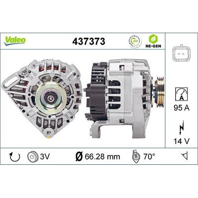 Alternátor VALEO 437373
