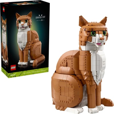 LEGO® Ideas 21376 Oranžová mačka