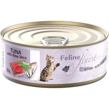 Feline Finest Kitten tuniak s aloe 6 x 85 g