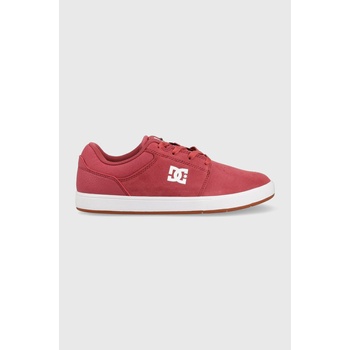 DC Shoes Велурени обувки dc в червено (adys100657)
