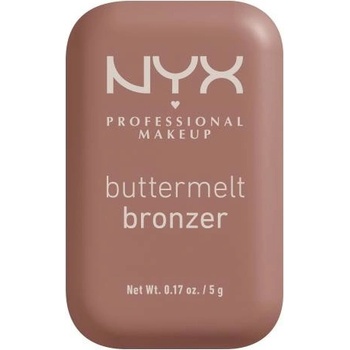 NYX Professional Makeup Buttermelt Bronzer vysoce pigmentovaný a dlouhotrvající bronzer 02 All Buttad Up 5 g