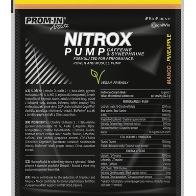 PROM-IN Nitrox Pump Caffeine & Synephrine 22,5 g