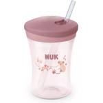 Nuk Чаша със сламка NUK First Choice - 230 ml, 12 м+, коала, розова (10255764)