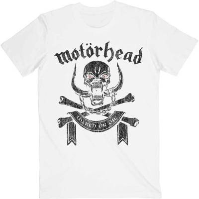 Motörhead March or Die (Back Print) White L Риза (MHEADTEE68MW03)