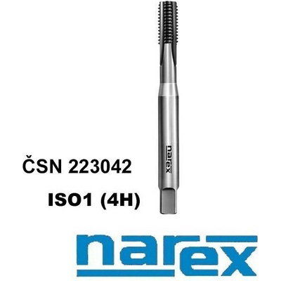 Závitník strojní M8x1,0 HSS ISO1 B bez lamače , Narex N-3042-M08x1-HSS-ISO1B