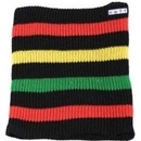 Neff čepice Daily Stripe black Rasta