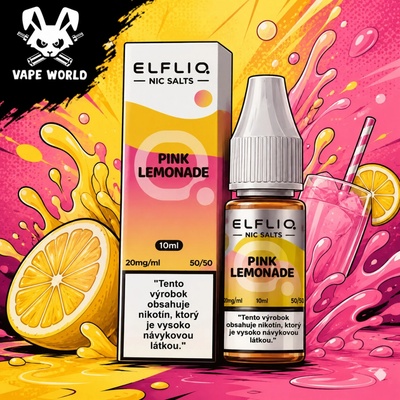 ElfLiq Nic Salts Pink Lemonade 10 ml 10 mg