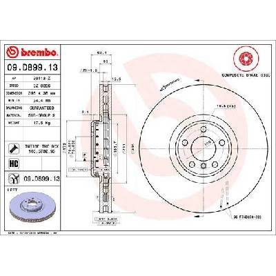 BREMBO 09.D899.13