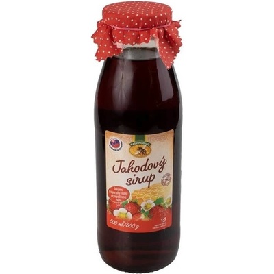 Natur Products Jahodový sirup s medom 0,5 l