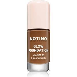 Notino Glow Foundation With SPF 50 & Plant Extracts озаряващ фон дьо тен SPF 50 02 Deep Neutral 30ml