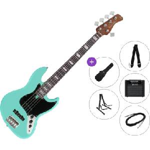 SIRE Marcus Miller V5R Alder-5 Premium SET Mild Green 5-струнна бас китара