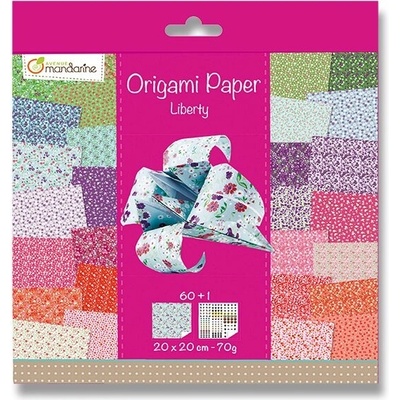 Clairefontaine Sada papírů Origami Liberty 60 listů