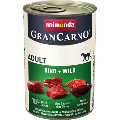 Animonda Gran Carno Original Adult hovädzie mäso a zverina 400 g
