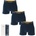 Farah Боксерки Farah Aveleer 3 Pack Boxer Shorts - Navy