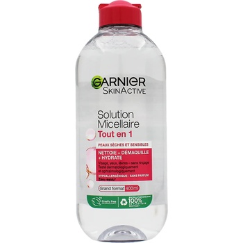 Garnier SkinActive All-in-1 Micellar Solution мицеларна вода за чувствителна кожа 400 мл