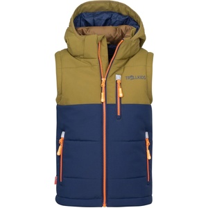 TROLLKIDS Детски синтетичен елек Trollkids Kid's Narvik Vest XT Synthetic vest - Spruce Green / Navy - размер 164 (EU) (703-3028-2319)