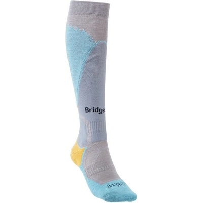 Bridgedale ponožky Vertige Mid Women's 004 gunmetal turquoise