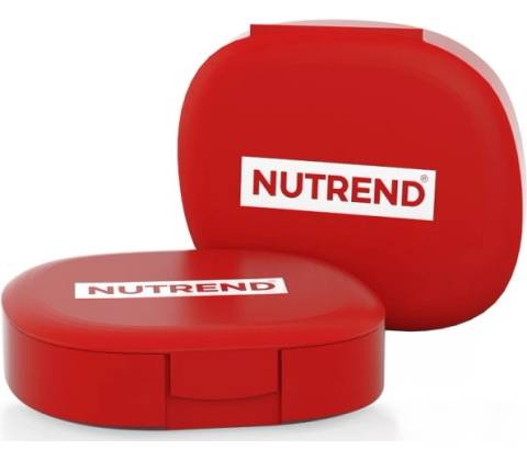 Nutrend Box na tablety červená